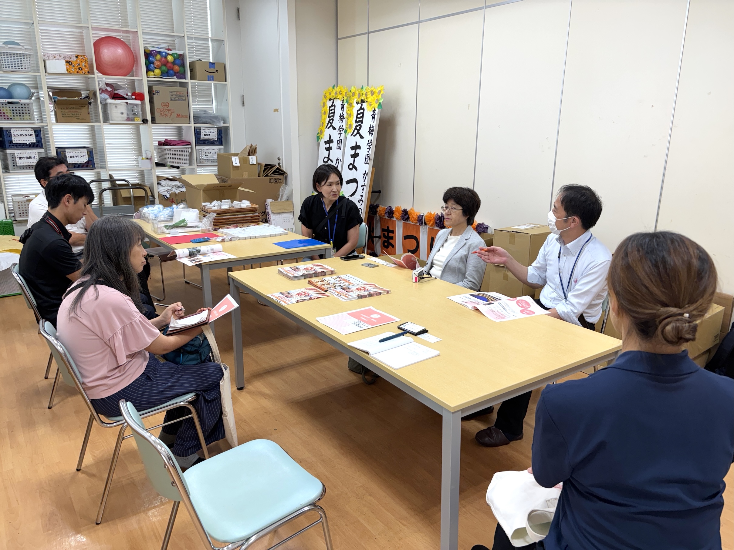 OHSCにて企業ご担当者と福祉作業所を訪問